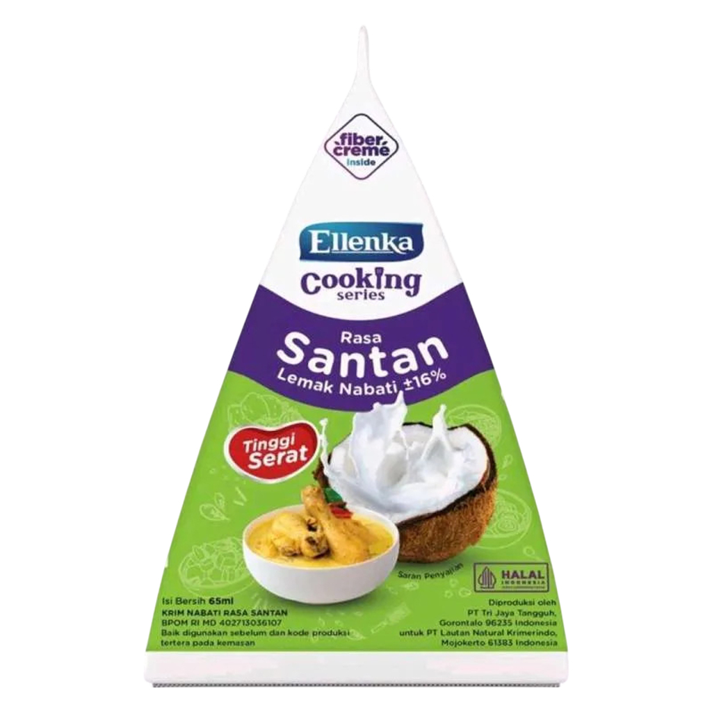 Jual Ellenka Cooking Series Fiber Creme Santan Kelapa Siap Pakai ...