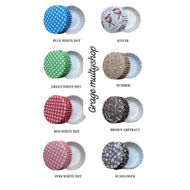Jual paper cup case / cup roti laminasi bulat diametr 8 merek nicole ...