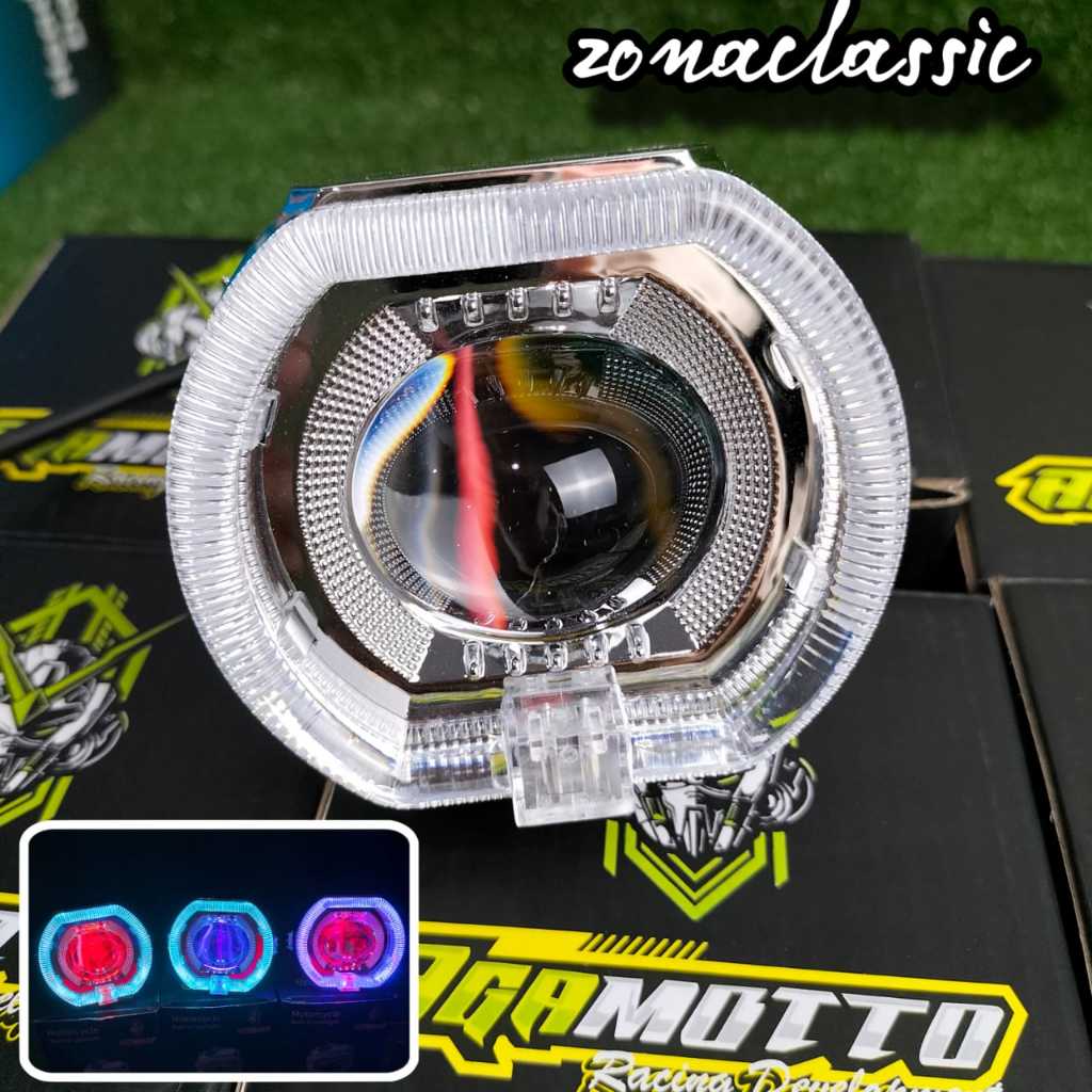 Jual BILED 3,5 inch by AGAMOTO BILED 3INCH 3 mode | Shopee Indonesia