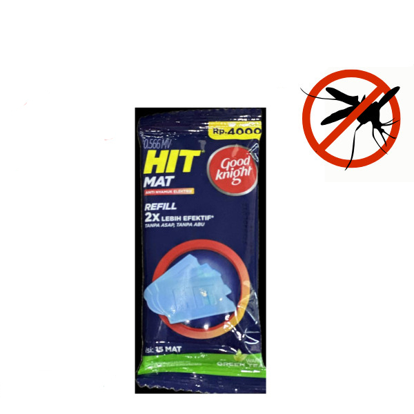 Jual Hit Mat Refill [15's/sachet] Green Tea | Shopee Indonesia