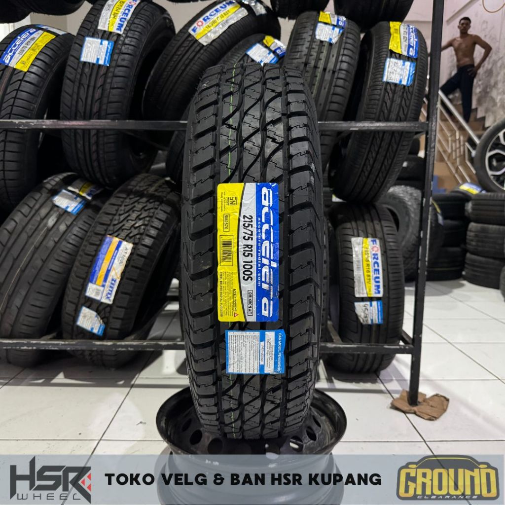 Jual BAN MOBIL SEMI OFFROAD R15 TUBLES 215-75 R15 ACCELERA GRATIS ...