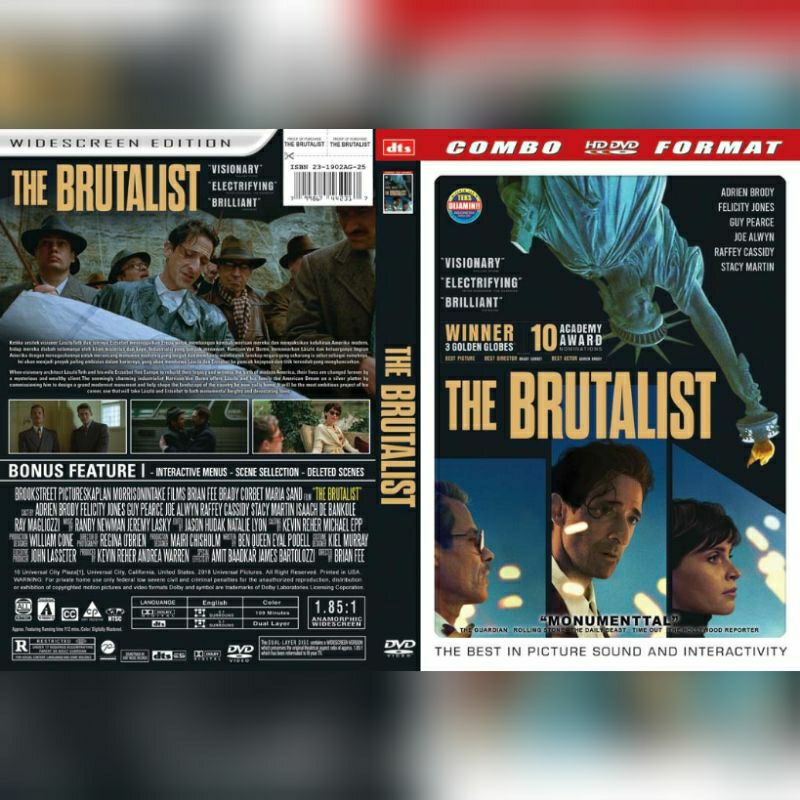 Jual DVD The Brutalist 2025(Adrien Brody) | Shopee Indonesia