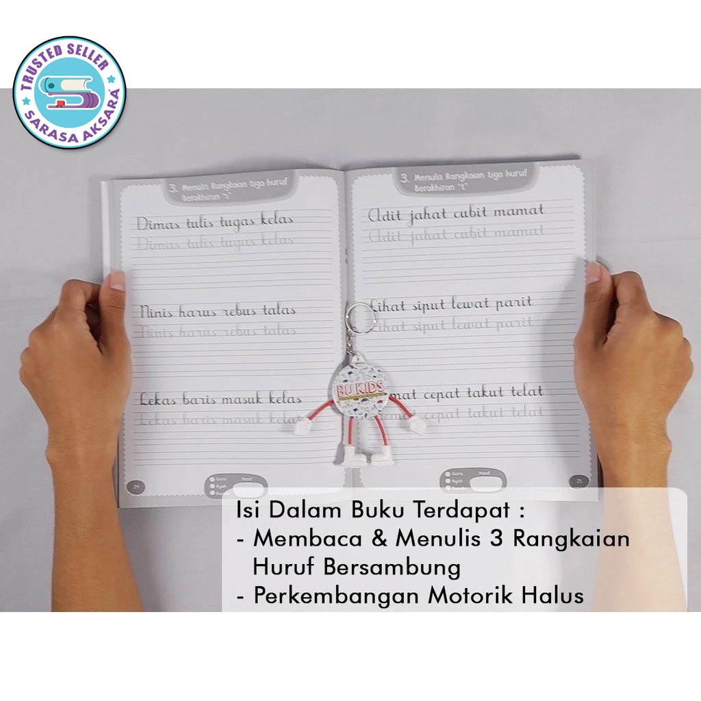 Jual Buku Aktivitas Belajar Menulis Dengan Rapi Tegak Bersambung untuk ...