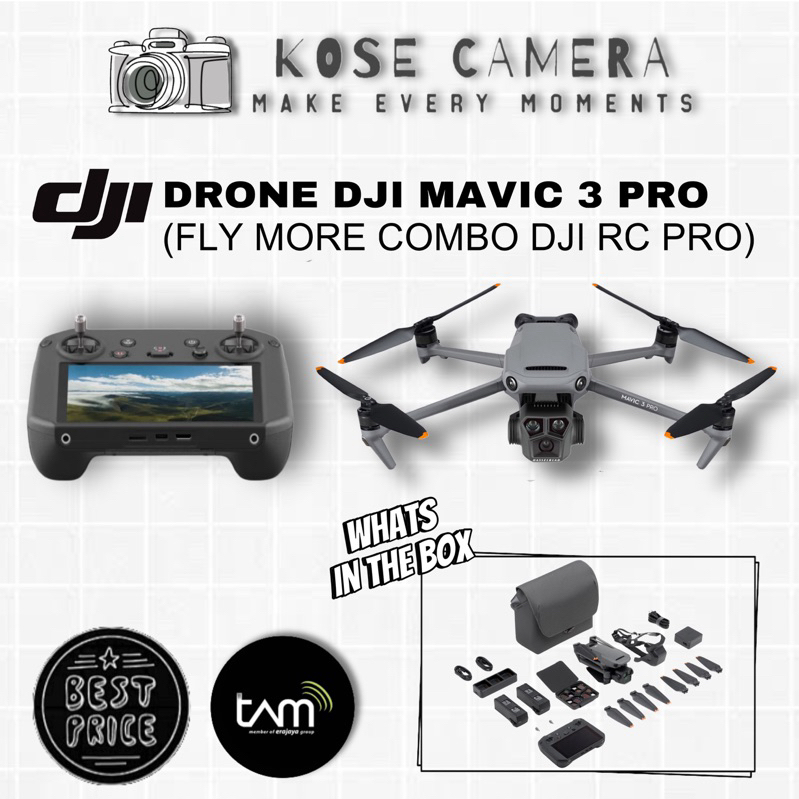 Jual DJI Mavic 3 Pro Fly More Combo ( DJI RC Pro) | Shopee Indonesia