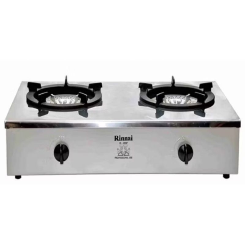Jual Kompor Gas Rinnai RI 2RSPN Kompor Stainless Steel Rinnai 2RSP ...