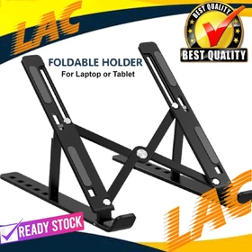 Stand Laptop Tablet Alumunium Portable Foldable
