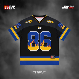 RJP KIDS SERIES Number 86 / jersey rugby anak / jerseynfl / jersey kids sporty / Jersey Kids / setelan jersey anak / jersey anak / Jersey Anak Laki Laki / kaos anak