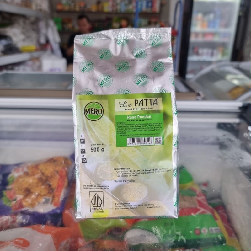 Jual Le Patta Bread Fill Isian Roti Pandan Srikaya 500g | Shopee Indonesia