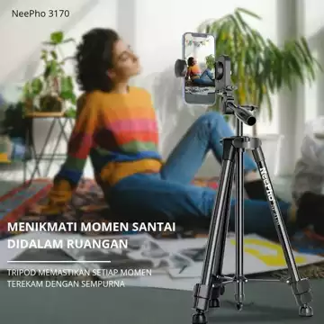 Neepho 3170 Tripod Multifungsi Photography Kamera Cellphone DSLR