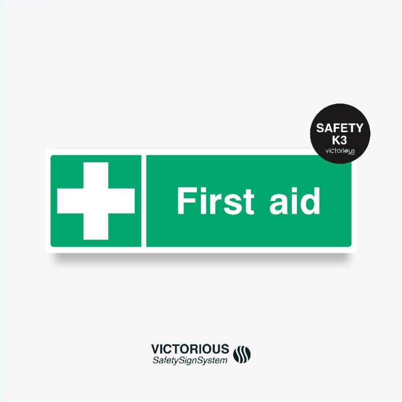 Jual Sticker Safety K3 First Aid Sticker Vinyl Tahan Air | Shopee Indonesia