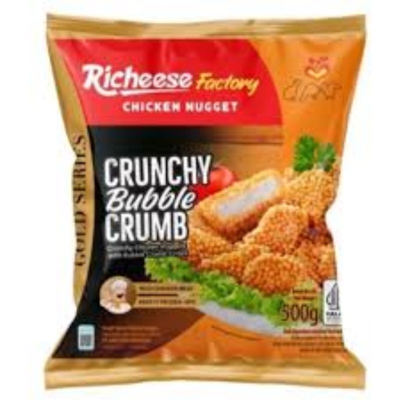 Jual Richeese FROZEN FOOD | Chicken Nugget | Crunchy Bubble Crumb 500G ...
