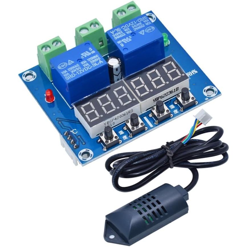 Jual XH-M452 Temperature and Humidity Control Module Digital Display ...