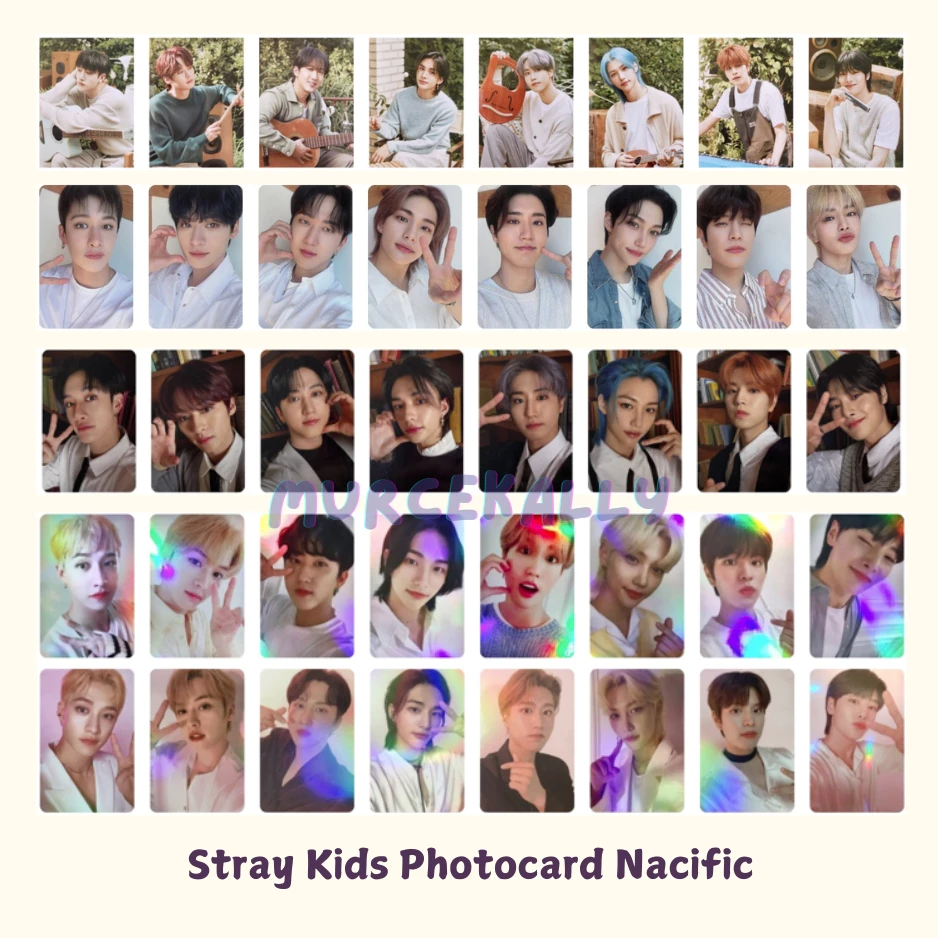 Photocard Acak Nacific Stray Kids Bonus