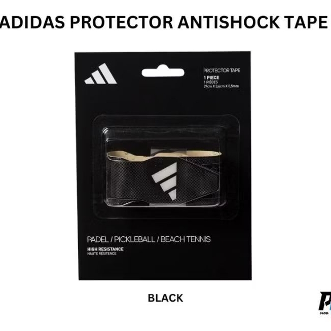 Jual ADIDAS RACKET PROTECTOR PADEL ANTISHOCK TAPE HITAM | Shopee Indonesia
