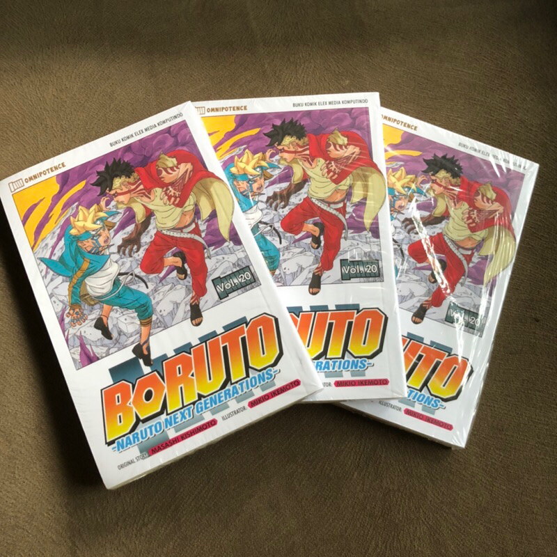 Jual Boruto vol 20 / naruto next generations / Masashi kishimoto/ segel ...