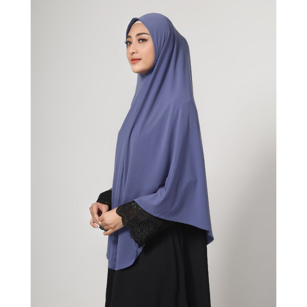 Raina Signature Noura Jersey Bergo Instant Syar'I