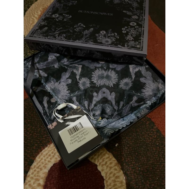 Jual MODINITY FASHION PARADE SCARF (MFP 2025) PETUNIA | Shopee Indonesia