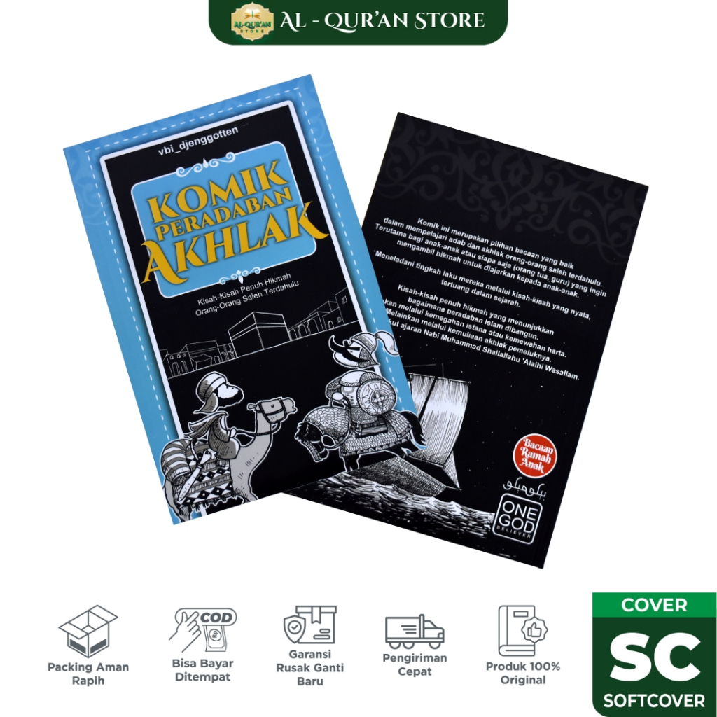 Jual Buku Komik Peradaban Akhlak 1vbi_Djenggoten, Buku Islami, Buku ...