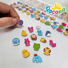 Jual Stiker Mainan Tempel Sticker Timbul 3D Random Stiker Karakter Anak ...