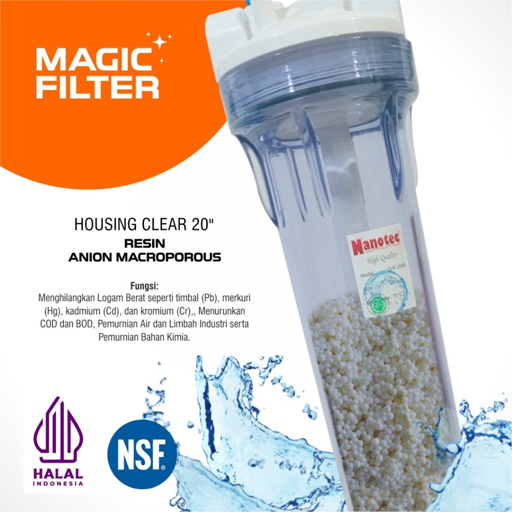 Jual Magic Filter - Housing clear 20