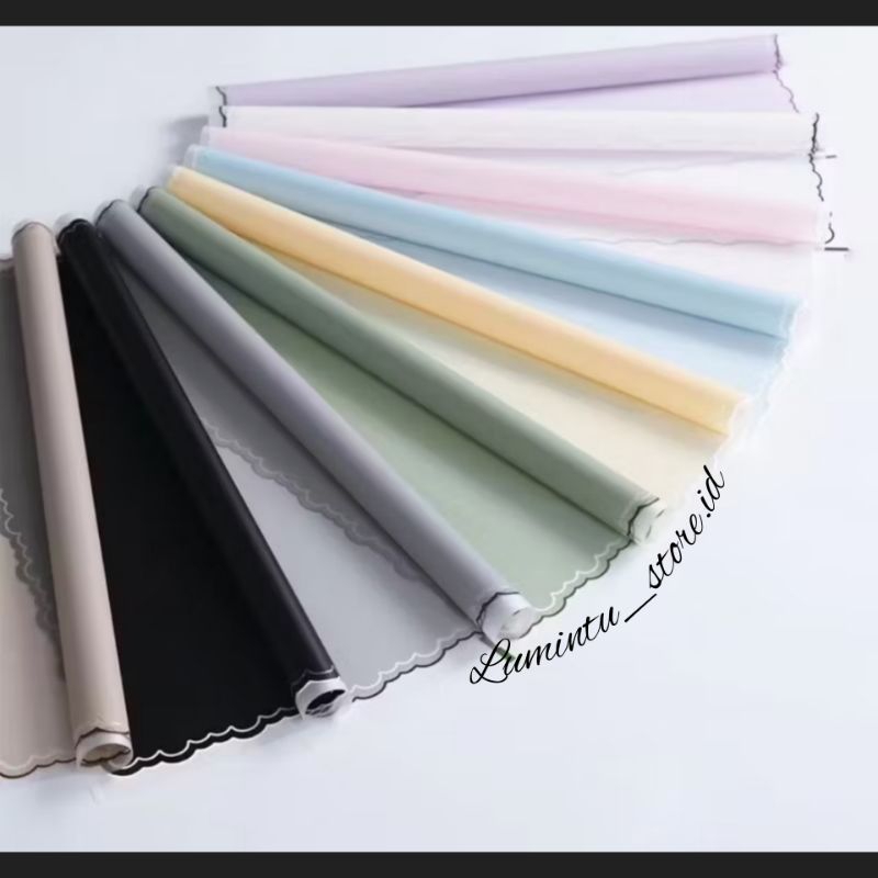 Jual Kertas Cellophane Buket Bunga [Cloud Line / Awan] Flower Wrapping ...
