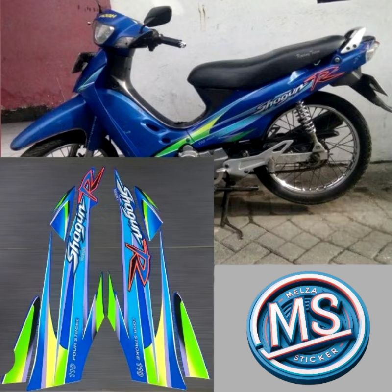 Jual Stiker Striping Motor SHOGUN R 2002 Sticker Lis Body Standar ...