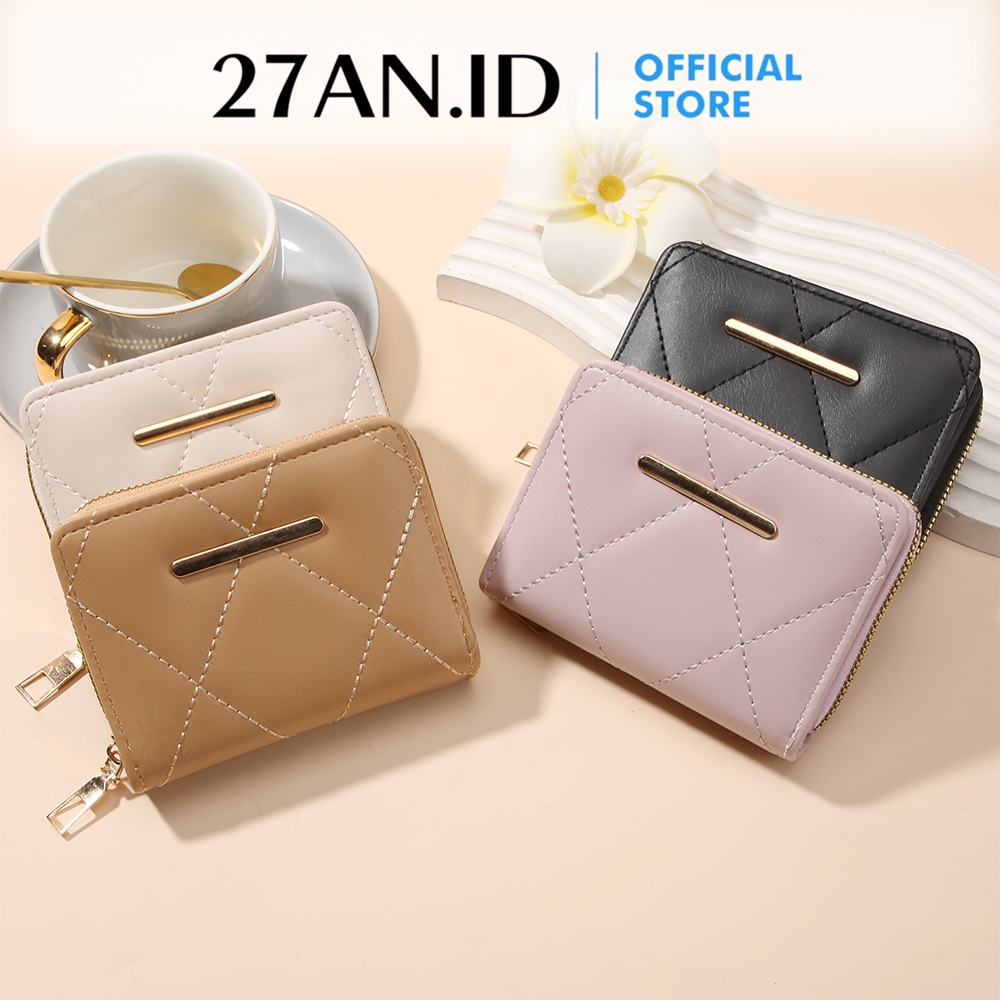 Jual (27AN.ID) Dompet Lipat AC07 Dompet Wanita Simple Multifungsi ...