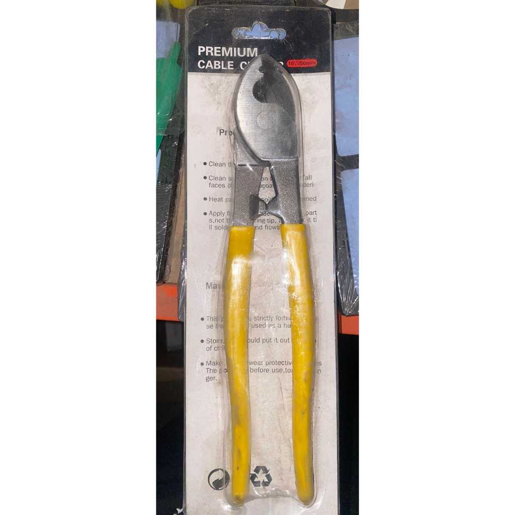 Jual GUNTING KABEL / TANG POTONG KAWAT 8 INCH 200MM / CABLE CUTTER TANG ...