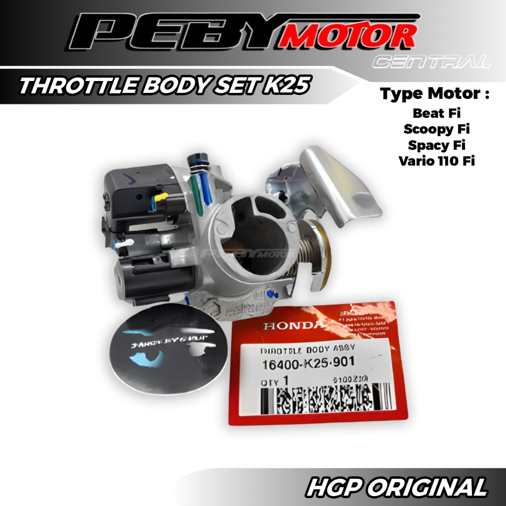 Jual Throttle Body Set TB Beat Scoopy Spacy Vario 110 Fi ORIGINAL Resmi ...
