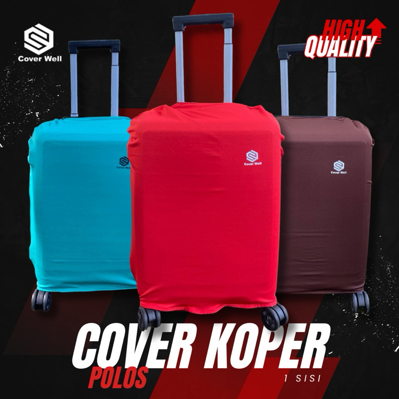 Jual COVER KOPER / Sarung Koper / Luggage Cover polos 1 sisi | Shopee ...