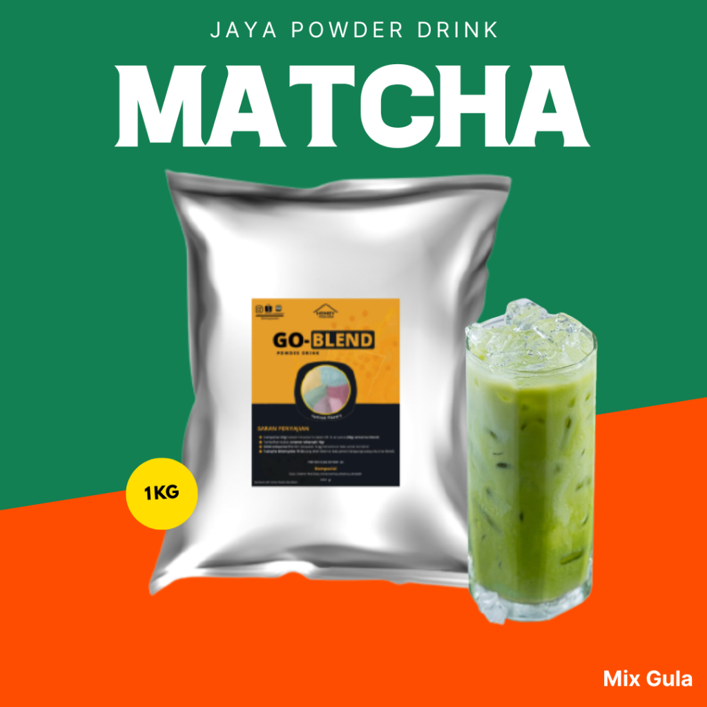 Jual Bubuk Minuman Rasa GREEN TEA MATCHA 1Kg / Powder minuman es boba ...
