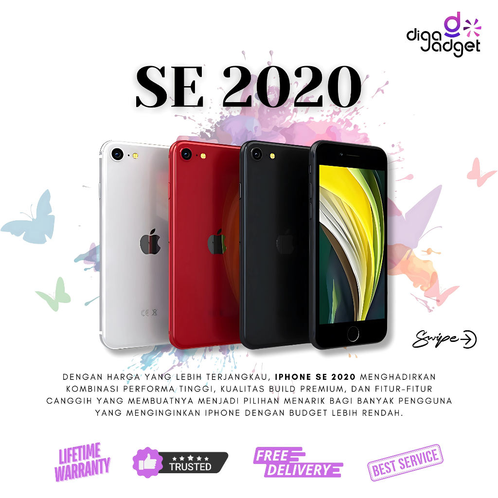 Jual iBox | iPhone SE 2020 64Gb | 128Gb | 256Gb Fullset Original Resmi ...
