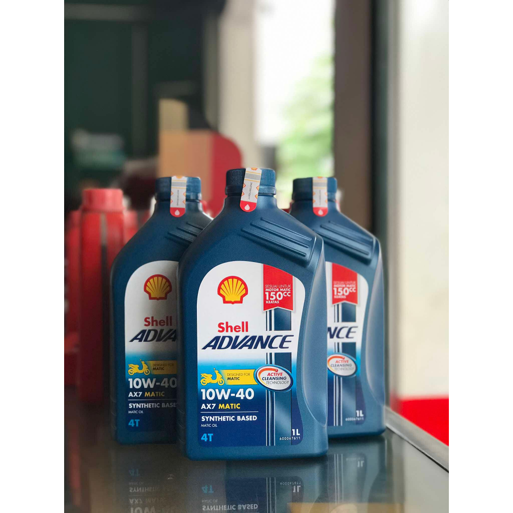 Jual SHELL AX7 MATIC 10W40 1 LITER | Shopee Indonesia
