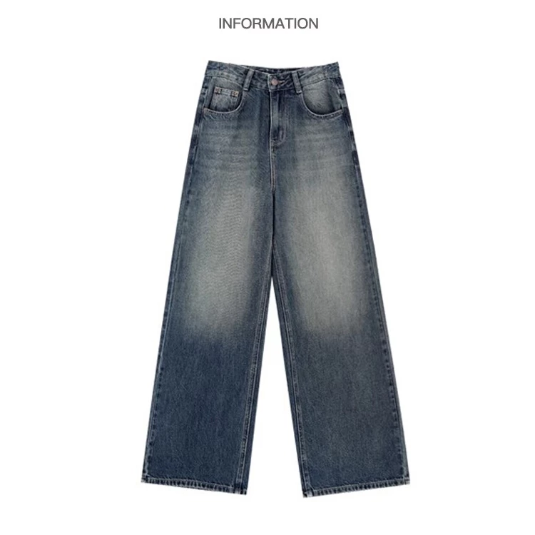 Bahan denim high quality Keygirl yang lembut dan nyaman