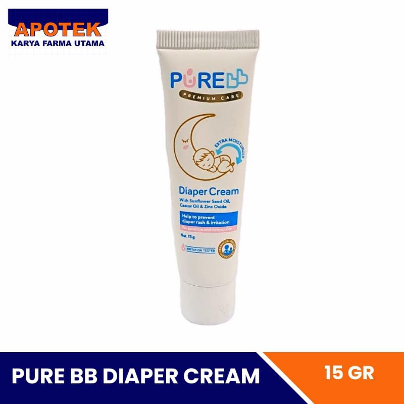 Jual PURE BB Diaper Cr 15Gr | Shopee Indonesia