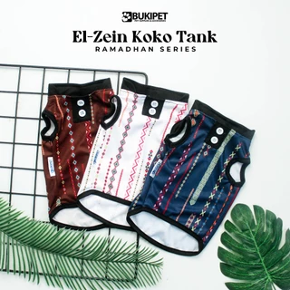 Baju Kucing Anjing Lucu Cowok Cewek Murah - Bukipet El-Zein Koko Tank Ramadhan Series 2025