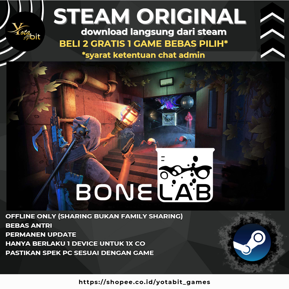 Jual BONELAB PC Game Sharing Original Offline | Shopee Indonesia