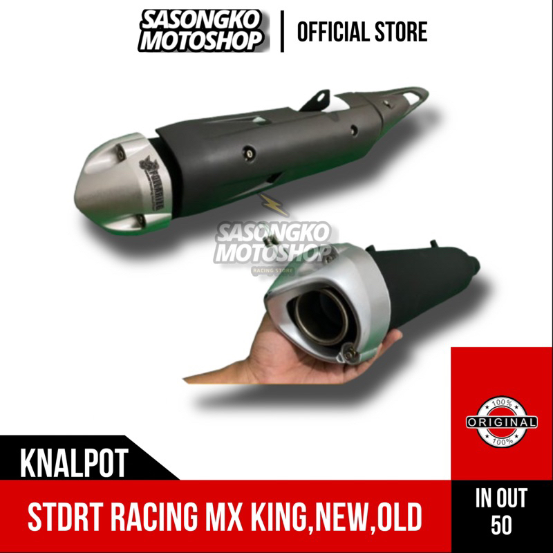 Jual HANYA SILINCER KNALPOT STANDART RACING MX KING MX OLD MX NEW 130cc ...