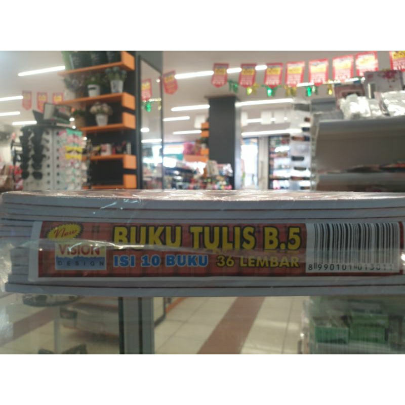 Jual BUKU BOXY VISION 38 LEMBAR, ISI 10 BUKU | Shopee Indonesia