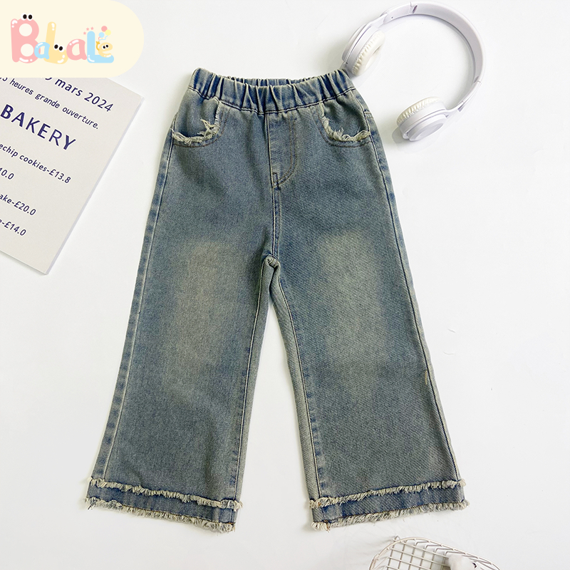 Jual Jeans Anak Panjang Tanggung 3-15 Tahun Celana Jeans Anak perempuan