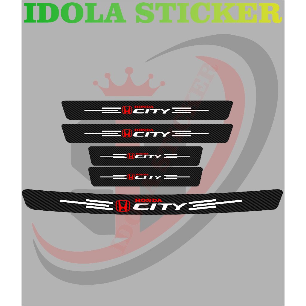 Jual 9PCS STICKER SIL PLATE STICKER KARBON STICKER PELINDUNG PIJAKAN ...