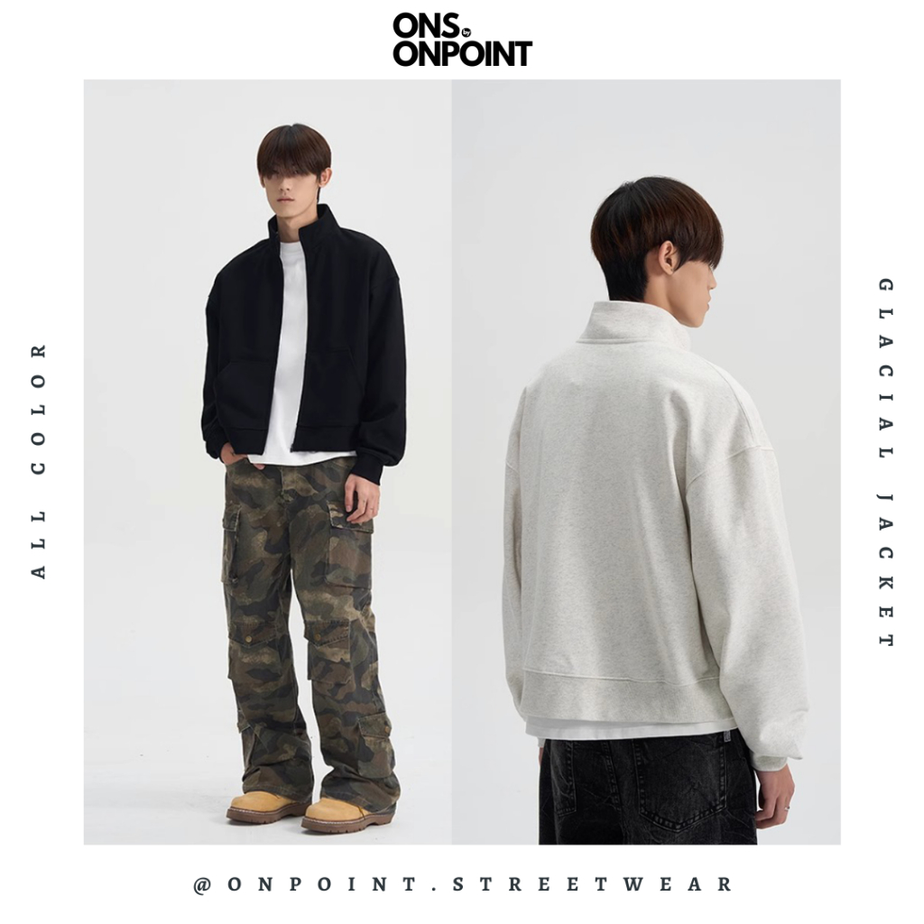 Jual [ONS BY ONPOINT] Glacial Jacket - jaket pria oversize streetwear ...