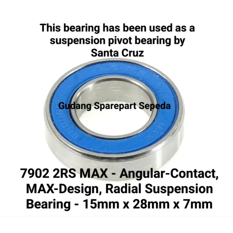 3802-2RS MAX Lager 15x24x7 Mm – Zweireihiges Kugellager Mit Vollkugeln Für Fahrrad-Federung & Pivot-Reparatur