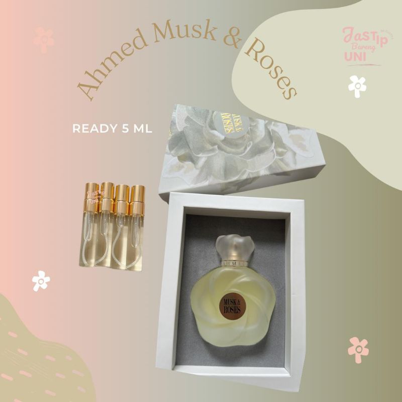 Jual Musk & Roses by Ahmed Al Maghribi Decant | Shopee Indonesia