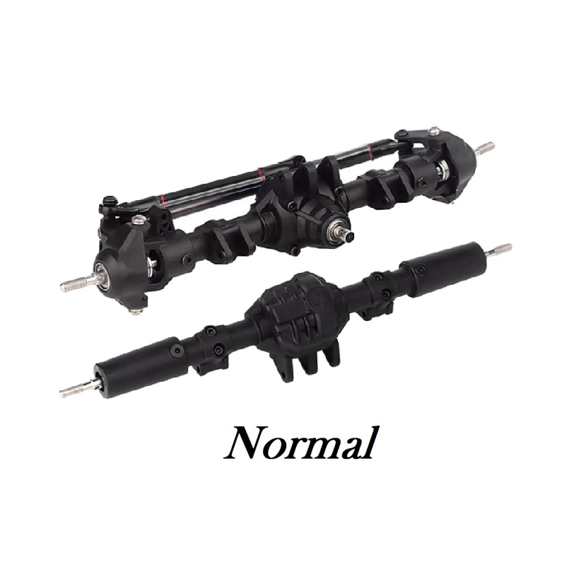 Dioche Arbre De Transmission RC - Essieux Avant/arrière Pour AXIAL SCX10 II 90046 90047 - Acier Inoxydable - 2x Avant + 2x Arrière