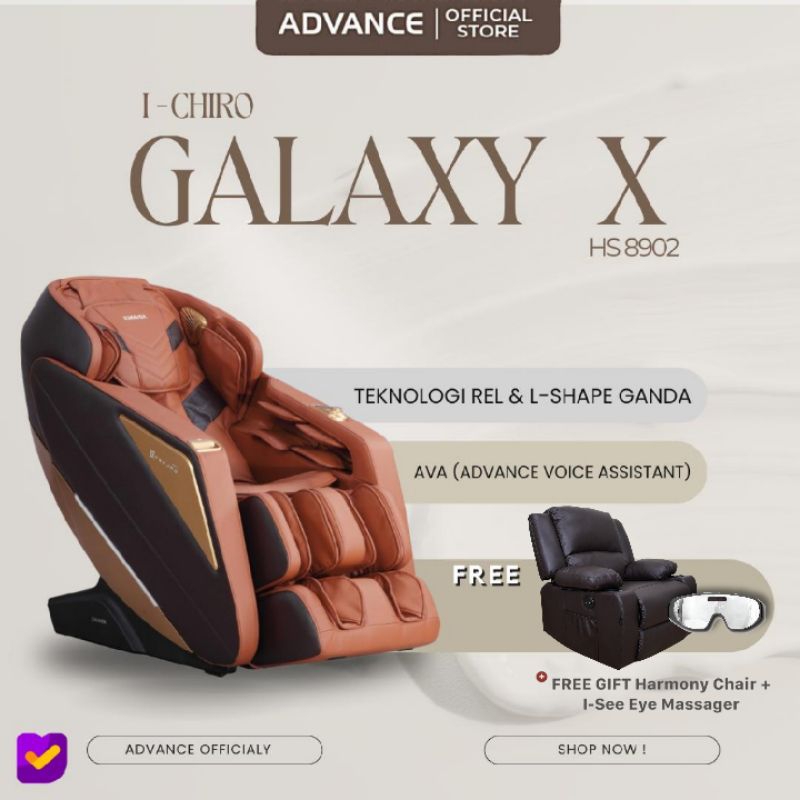 Jual Massage Chair Advance Ichiro Galaxy X new Advance kursi pijat