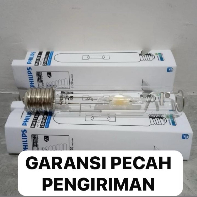Jual LAMPU BOHLAM HPIT MASTER PLUS 250 WATT PHILIPS | Shopee Indonesia