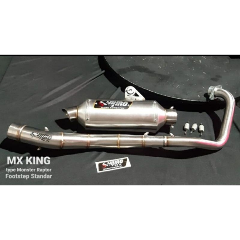 Jual Knalpot Racing MX KING Foostep Standar Type MONSTER RAPTOR by ...