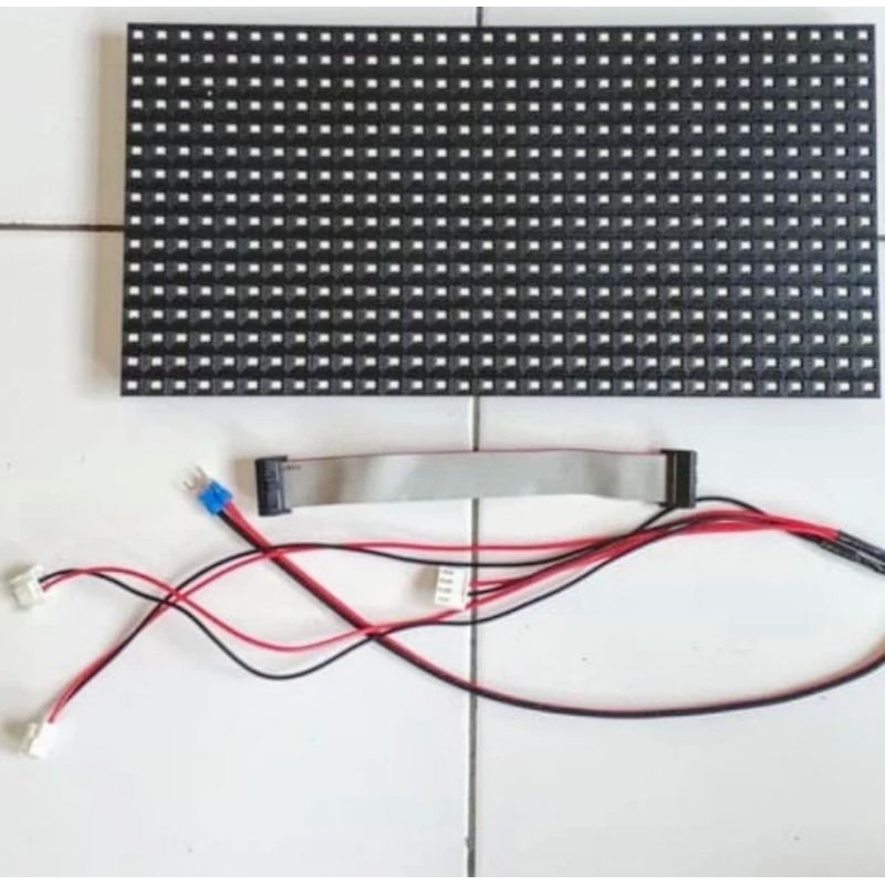 Jual Panel P10 Running Text Merah SMD Outdoor | Shopee Indonesia