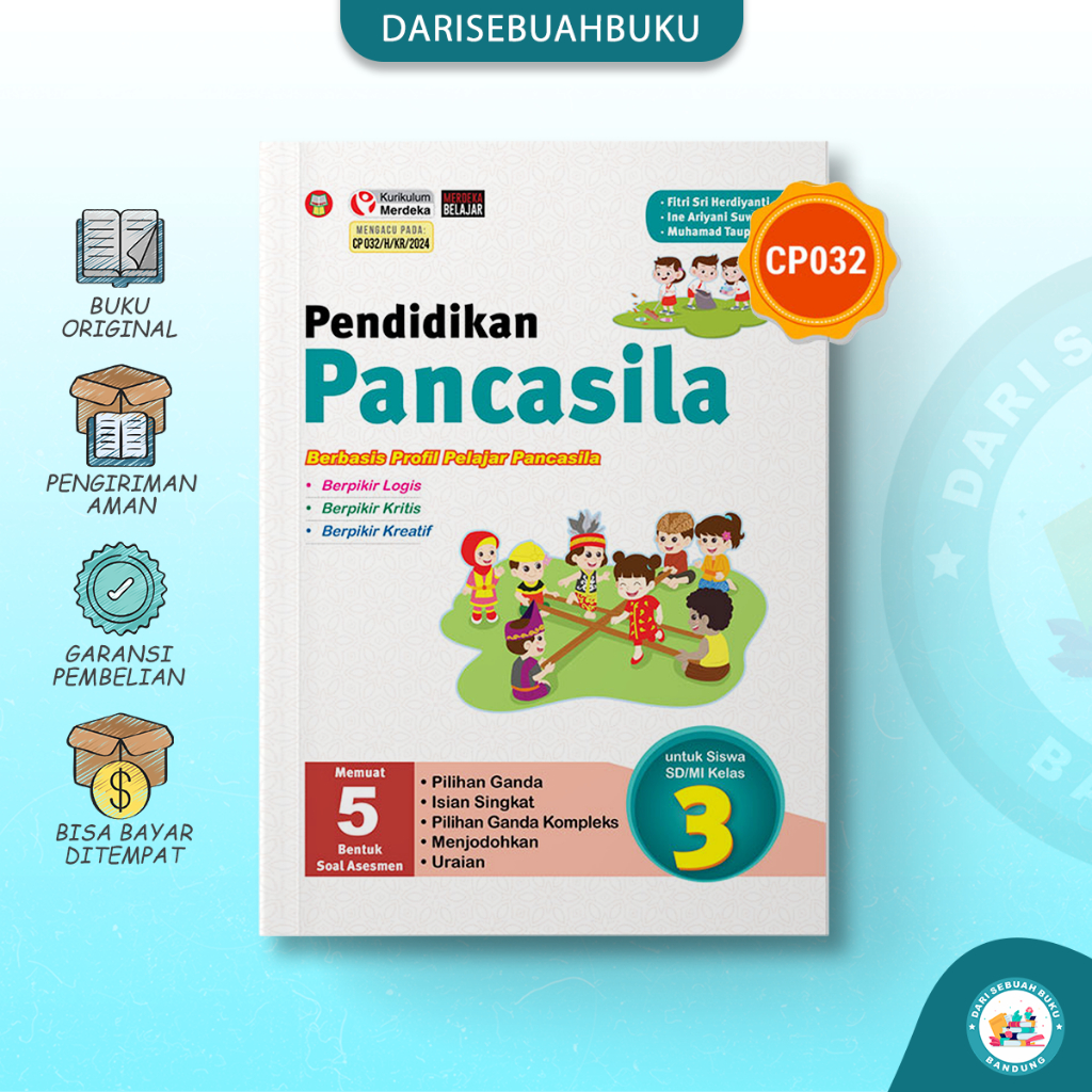 Jual Buku PENDIDIKAN PANCASILA SD/MI Kelas 3 - Kurikulum MERDEKA - CP ...